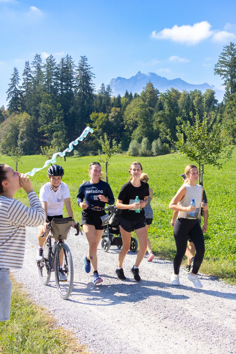 Verpflegung am Streckenrand